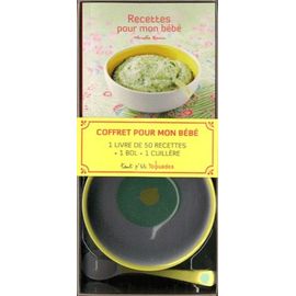 Recettes Pour Mon Bebe Coffret Avec Un Livre Un Bol Et Une Cuillere Rakuten