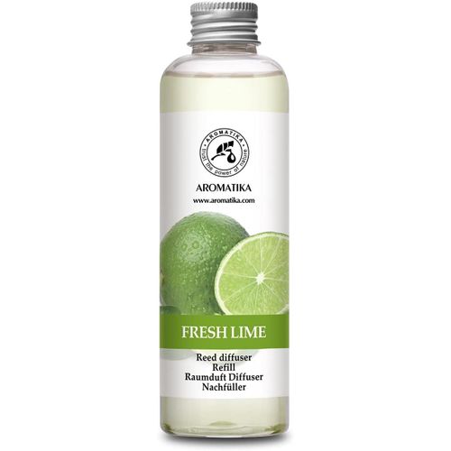 Recharche Lime Reed Diffuser 200 Ml-Fragrance Sticks-Room Fragrance-Fresh Fragrance-Home Deodorant-Reed Diffuser-Fragrance Diffuser-Lime Smell