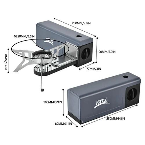 Rchaud  gaz de camping portable,cuisinire  cassette pliante,randonne en plein air,barbecue,voyage,cuisson au gril,cuisinire,Eva  gaz,systme de chauffage,3800W - Type Blue