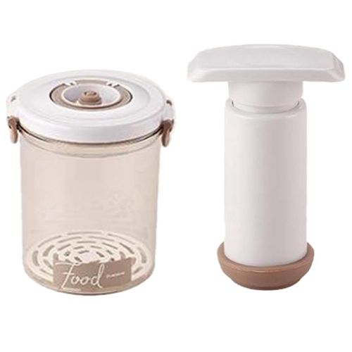 Rcipients Sous Vide Pour Le Stockage Des Aliments Avec Pompe Manuelle, Scelleuse Universelle Portable -Manger 1,45 L