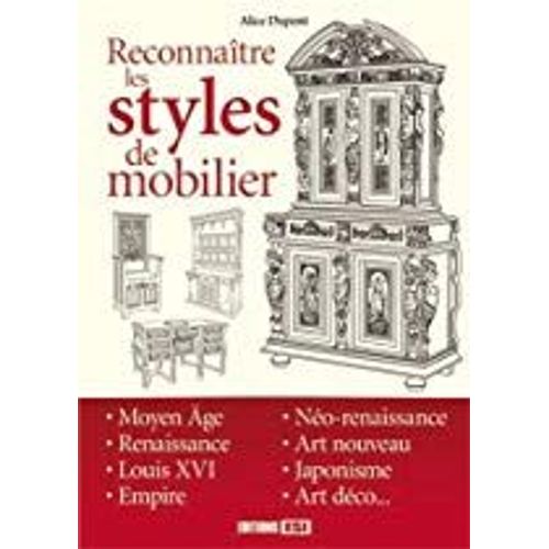 Reconnatre Les Styles De Mobilier   de Dupont Alice  Format Broch 
