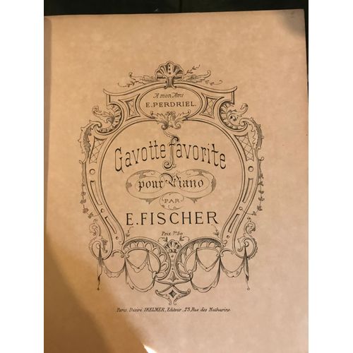 Recueil Factice Pices Pour Piano Partition Ancienne Relie Fin Xixe Sicle