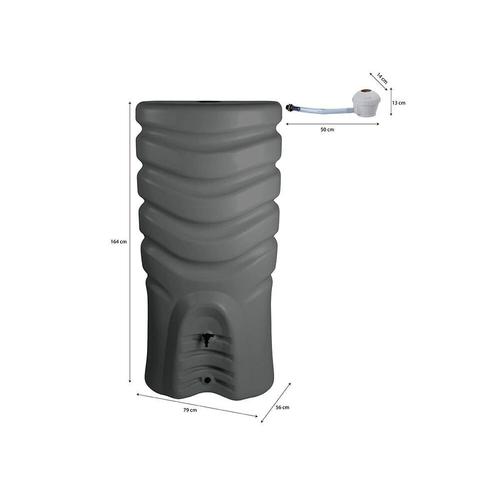 R?cup?rateur D'eau De Pluie 550 L R?CUP'O + Kit Collecteur - Coloris ...