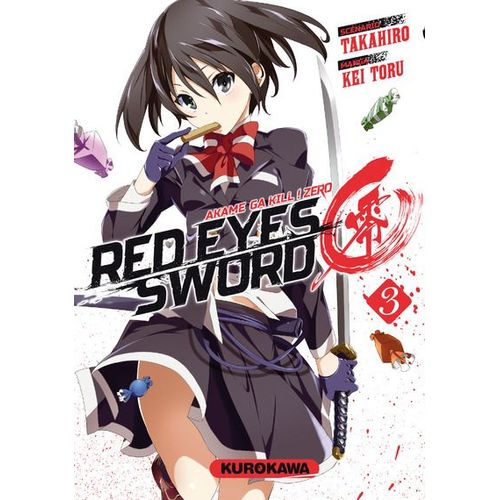 Red Eyes Sword Zero - Akame Ga Kill ! Zero - Tome 3    Format Tankobon 