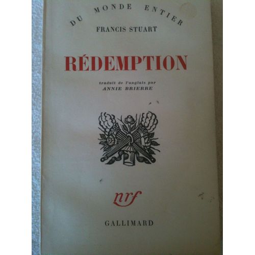 Redemption   de FRANCIS STUART  Format Broch 