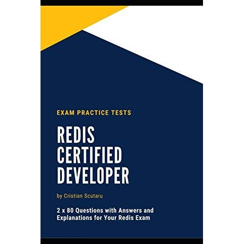 Redis Certified Developer: Exam Practice Tests   de Scutaru, Cristian  Format Broch 