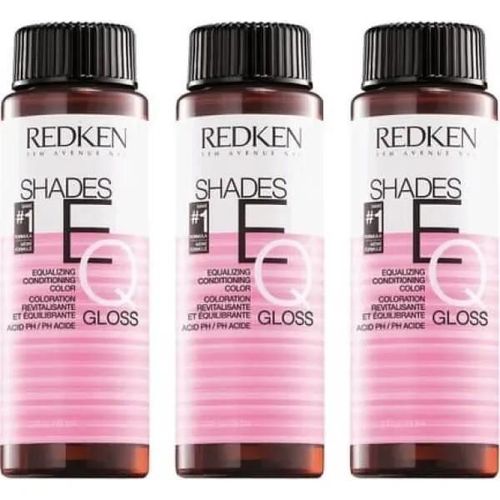 Redken Shades Eq 08na Volcanic 60 Ml X 3 U Unisex