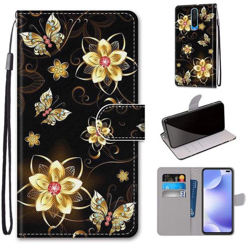 Redmi K30 Coque Xiaomi Poco X2 Coque Modle 20 Etui  Rabat En Cuir Pu Portefeuille Housse Avec Fonction De Support Pour Xiaomi Poco X2/Redmi K30/Redmi K30 5g 6.67