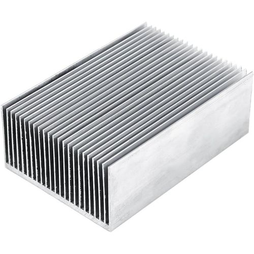 Refroidisseur d'Aileron de Refroidissement, Dissipateur de Chaleur en Aluminium, 1pc 100*69*36mm Dissipateur thermique en aluminium refroidissement pour Module IC de Transistor d'amplificate.[S776]