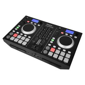R?gie DJ - Table de mixage 2 canaux + Double lecteur CD - BLUETOOTH - IBIZA  ULTRA-STATION