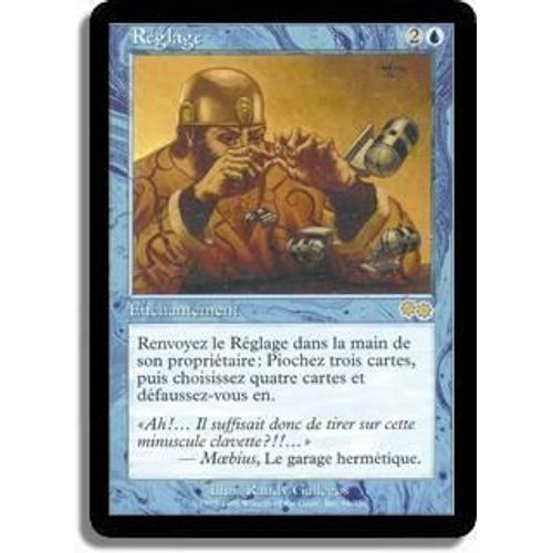 Rglage Carte Magic