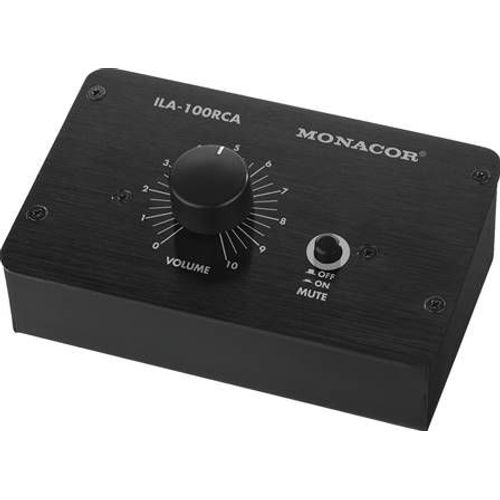 Rglage de niveau stro passif (version RCA) Monacor ILA-100RCA