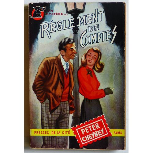 Rglement De Comptes (Collection 'un Mystre' N63)   de peter cheyney 