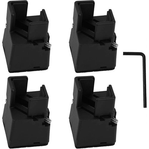 Rehausseurs De Meubles Rglables De 5 Cm Avec Serre-Joint, Rehausseurs De Pieds De Lit De 2 Pouces, 4 Pices, Rehausseurs De Meubles Robustes Pour Pieds De Chaise, Table, Canap, Bureau  Partir De 0,8 T