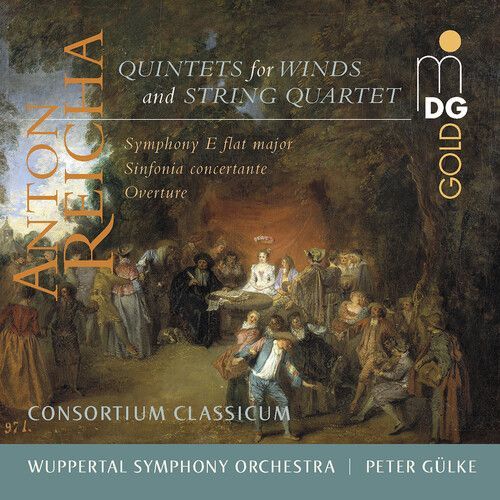 Reicha / Consortium Classicum / Gulke - Quintet Winds & String Quartet [Compact Discs] 4 Pack - Reicha / Consortium Classicum / Gulke