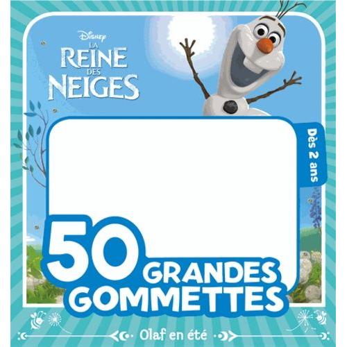 La Reine Des Neiges - 50 Grandes Gommettes   de Disney null  Format Etui 