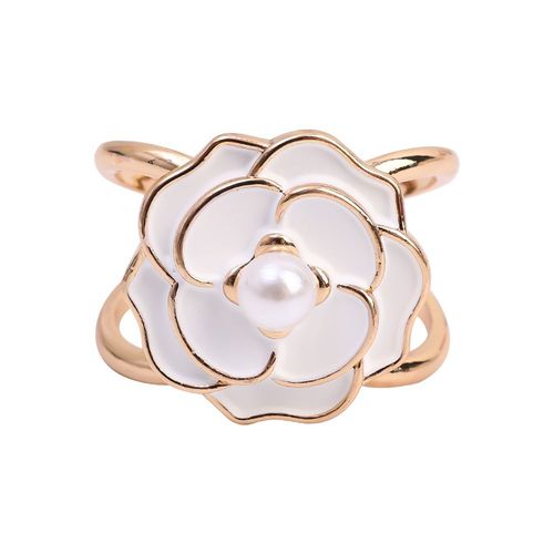 Rinitialisation D'anneau De Chle Pour Femme, Attaches D'charpes, Perle De Camlia, Broche De Construction D'charpe, Bijoux De Mode De Mariage, Cadeau Classique, 3 Styles
