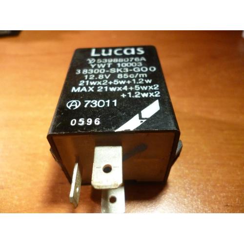 Relais Auto Lucas Clignotant /Renault Laguna /Rover 21wx2 5w 1.2w /12v//3 Broches