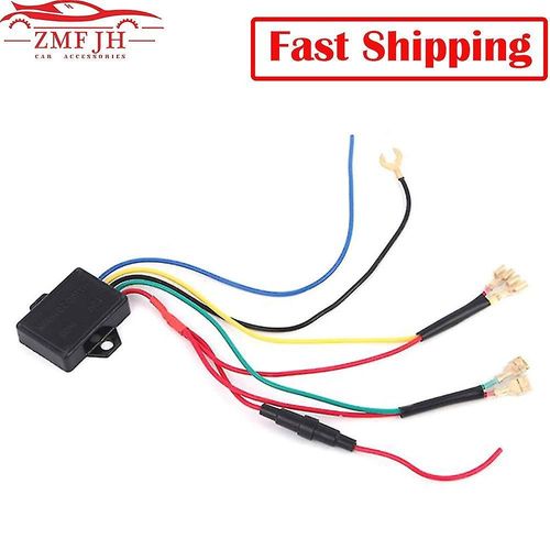 Relais de klaxon étanche universel 12v/24v, 1 pièce, pour voiture