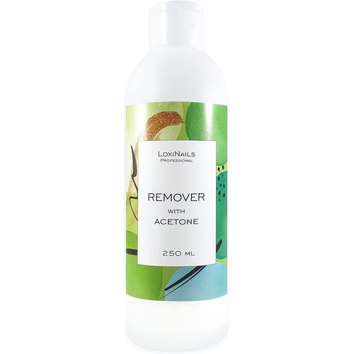 Remover Actone - Dissolvant Vernis Semi Permanent 250 Ml - Loxinails Professionnel Remover Avec Actone Pour Ongles - Enlve Vernis Uv Led Gel