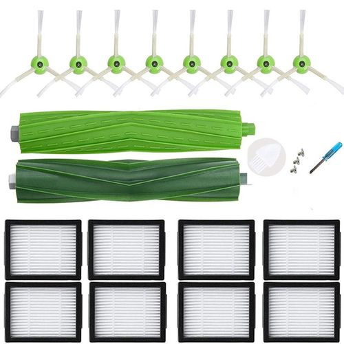 Remplacement Accessoires Kit avec iRobot Roomba i3/i3+/i4/i7/i7+/E5/E6/E7 Brosses Latrale Rouleau Principale Balai Aspirateur Pices de Rechange