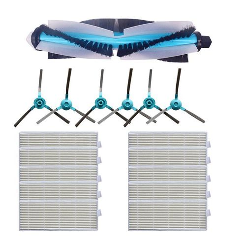 Remplacement brosse princiPLe pour CeCtec Conga 1390 CeCtec Conga 1290 robot aspirateur brosse laterale filtre Hepa eponge filtre