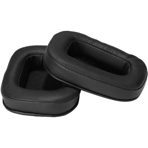 Remplacement Coussinets d'oreille Compatible avec Logitech G933 G633 Coussinets d? Oreille de Rechange en Mousse de Mmoire(Cuir)