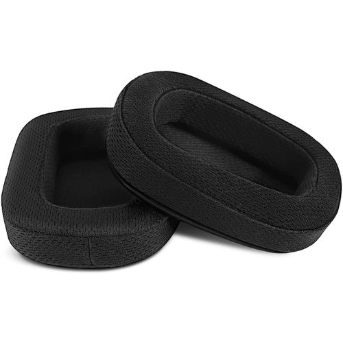 Remplacement Coussinets d'oreille Compatible avec Logitech G933 G633 Coussinets d? Oreille de Rechange en Mousse de Mmoire(Mesh)