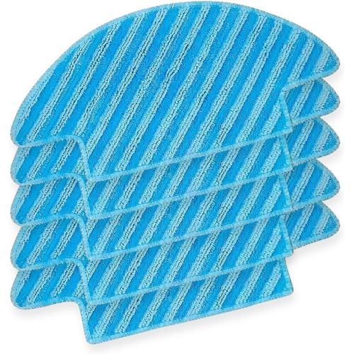 Remplacement de 5 chiffons en microfibre lavables pour robot aspirateur Lefant M210, M210B, M210P, M213, M213S et OKP K3. Accessoire de nettoyage.