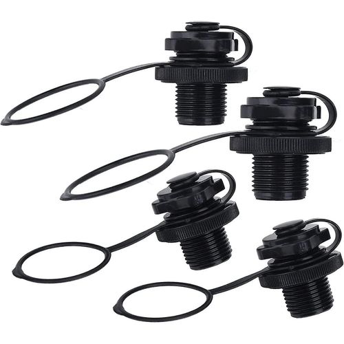 Remplacement De Valve D'air De 4 Pices, Remplacement De Bouchon De Radeau De Kayak, Remplacement De Bouchon De Matelas Pneumatique
