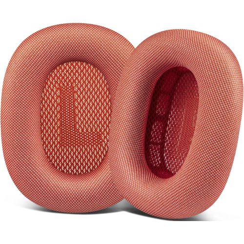 Remplacement des Coussinets d`Oreilles pour couteurs AirPods Max,Coussinets en Tissu maill Durable,Mousse Plus Douce-Rose