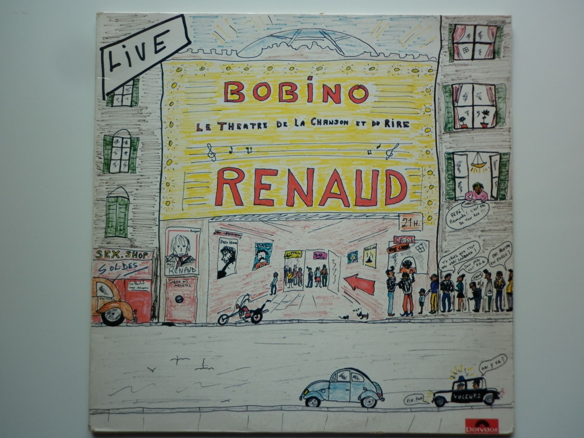 Renaud 33Tours vinyle Renaud 79 / Ma Gonzesse