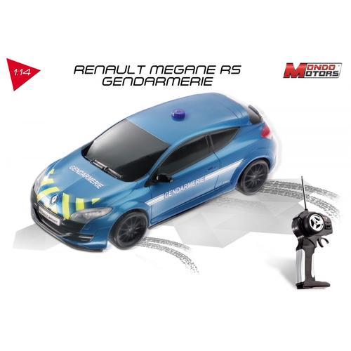 Radio Commande Renault Megane Rs Gendarmerie R/C 1:14