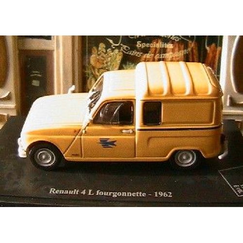 Renault R4 4l Fourgonnette 1962 Norev Musee De La Poste 1/43 Atlas