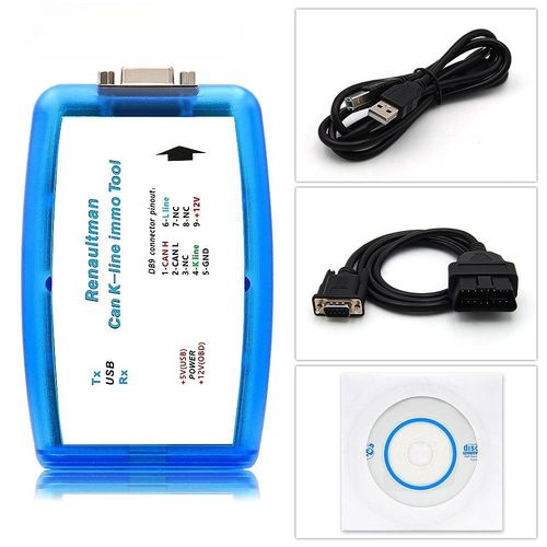 Renaultman Can K-Line Immo  Outil De Diagnostic Pour Renault Ecu Programmer