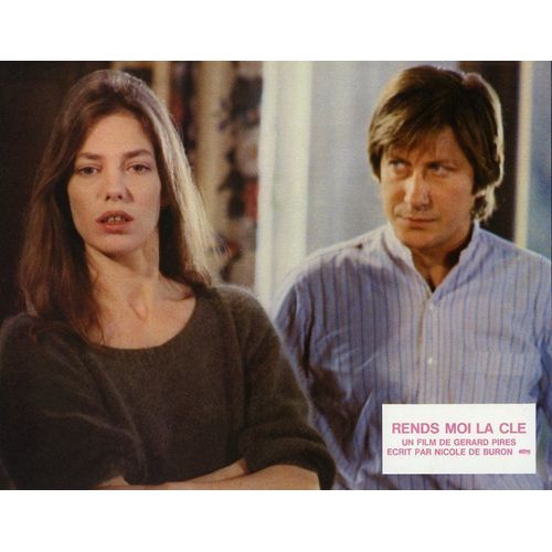 Rends-Moi La Cl: Jeu De 8 Photos D'exploitation Cinmatographique - Format 21x27 Cm - De Grard Pirs Avec Jane Birkin, Jacques Dutronc, Guy Marchand, Roland Bertin, Jean-Paul Muel - 1981