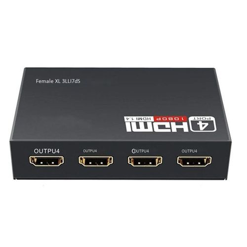 Rpartiteur HDMI 1080P 1x4, 1 Port vers 4 crans HDMI, duplicateur/miroir, aliment par USB pour PS5 (une  quatre sorties)