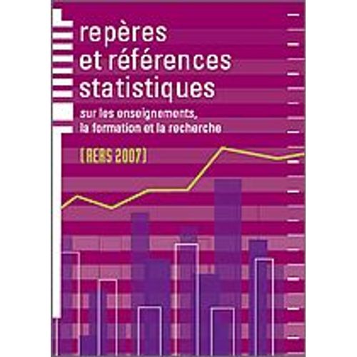 Repres Et Rfrences Statistiques Sur Les Enseignements, La Formation Et La Recherche Rers 2007   de Daniel Vitry  Format Broch 