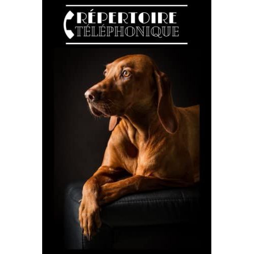 Rpertoire Tlphonique: Alphabtique Chien Braque Allemand. Carnet Dadresses & Tlphones  Complter Au Format A5 Pour Plus De 400 Contacts   de Denis, Armelle  Format Broch 