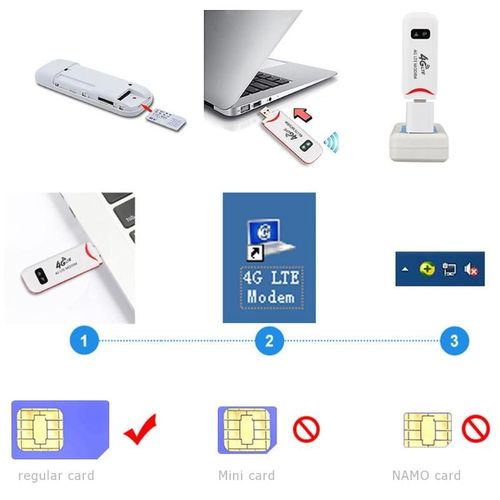 Rpteur Wifi USB Portable sans fil, 4G/3G, 100Mbps, multibande FDD-LTE B1 B3 B7 B8 B20, extension du Signal