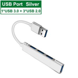 Répétiteur USB,HUB type C,multiprise USB avec 4 ports,adaptateur
