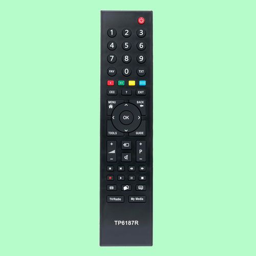 Replacement For Tp6187R Remote Control, Fit For Grundig Tv 40 Vle 4520 Bf; 32 Vle 5500 Bg; 48 Vle 5421 Bg; 40 Vle 5421 Bg; 40 Vle 4520 Bm; 48 Vle 5520 Bg; 22 Vle 5520; Wg; 28 Vle 5401 Bg; 32[H266]