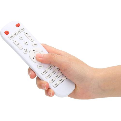 Replacement Remote Control for All Types of Projectors,Universal Remote Control for Projector,White