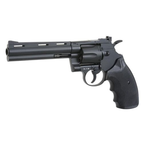 Replique Revolver Bille Kwc Python 357 Magnum 6 Pouces Full Metal Co2 Noir 2 Joule Kc-68dhn / Tf33-C3003 Airsoft