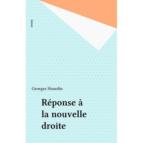 Rponse  La Nouvelle Droite  