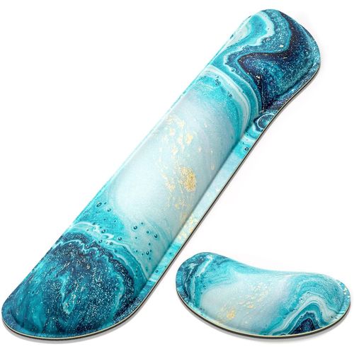 Tech Clavier Repose-Poignet En Mousse à Mémoire De Forme Ergonomique Pour Ordinateur, PC, Portable, Mac