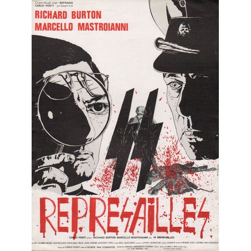Reprsailles : Synopsis Dpliant - George Pan Cosmatos, Avec Richard Burton, Marcello Mastroianni