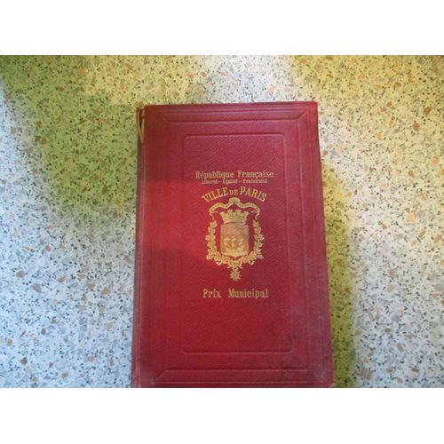 Rpublique Franaise - Ville De Paris - Prix Municipal (Tete De Turc) De Gaston Cerfberr   de librairie de paris  Format Cartonn 