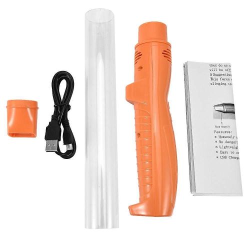 Rpulsif Anti-Moustiques lectrique Tueur De Parasites  Ultrasons Avec Ampoule Led (Orange)