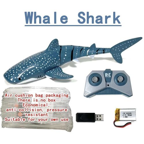 Requin baleine B1 - Robot Tlcommand En Forme De Baleine Ou De Requin, Jouet De Bain Pour Enfant, Animaux Marins, Poisson lectrique, Sous-marin